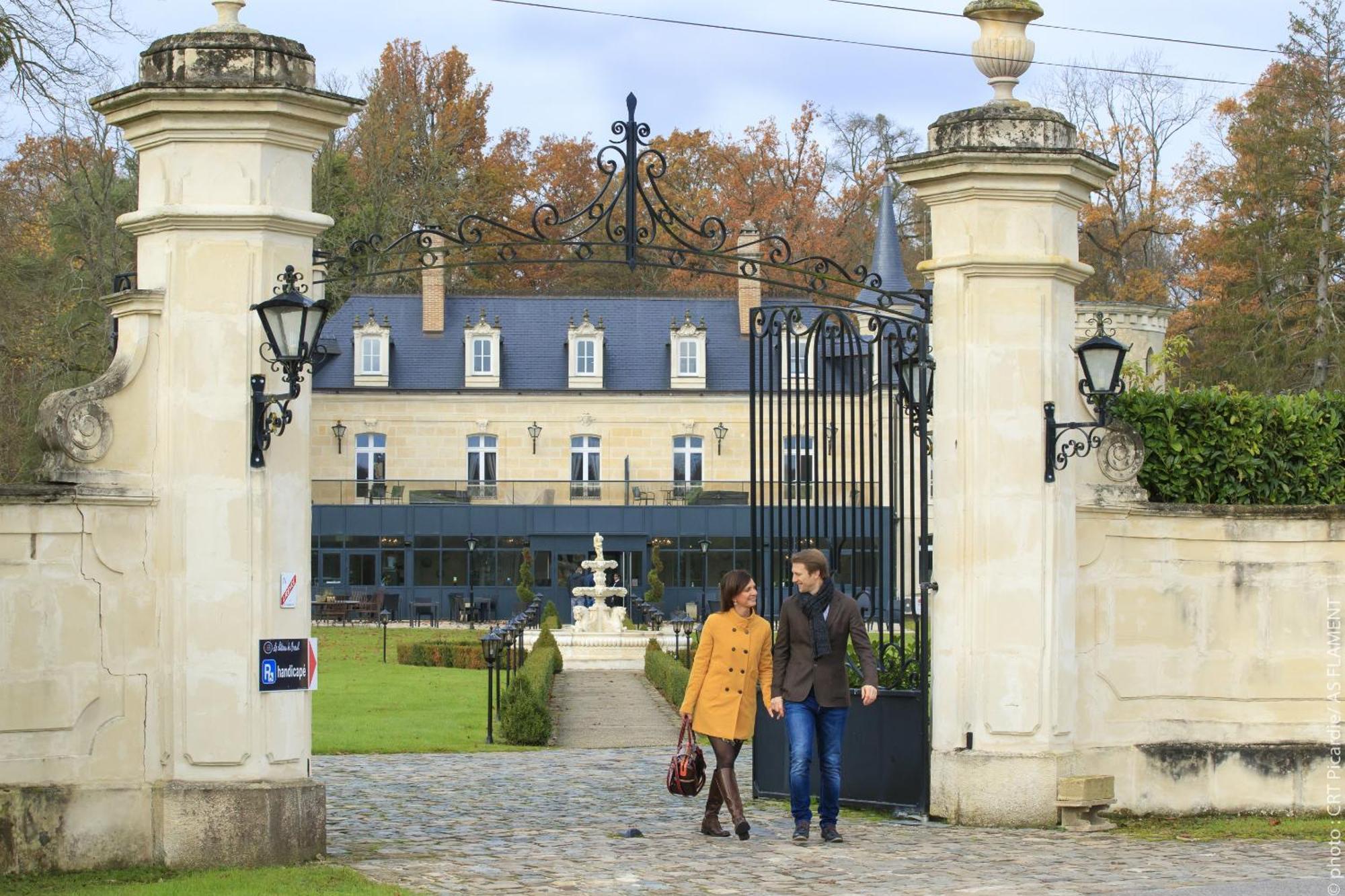 Bed and Breakfast Chateau De Breuil Bruyeres-et-Montberault Екстер'єр фото