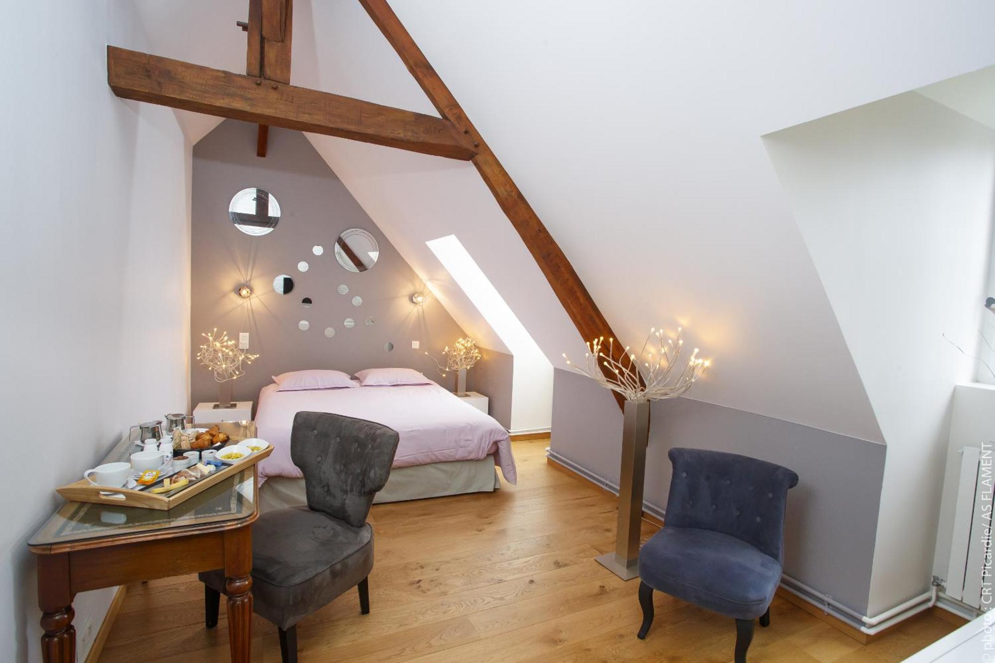 Bed and Breakfast Chateau De Breuil Bruyeres-et-Montberault Номер фото