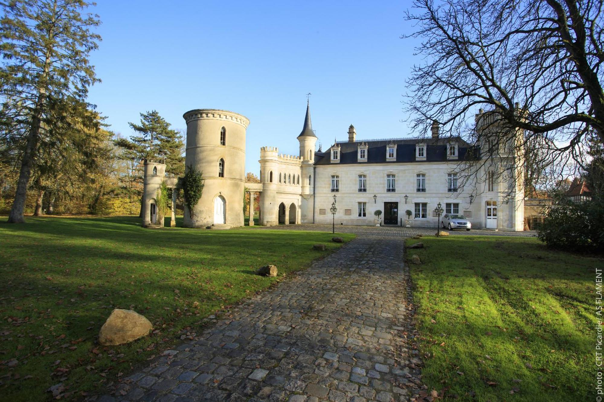 Bed and Breakfast Chateau De Breuil Bruyeres-et-Montberault Номер фото