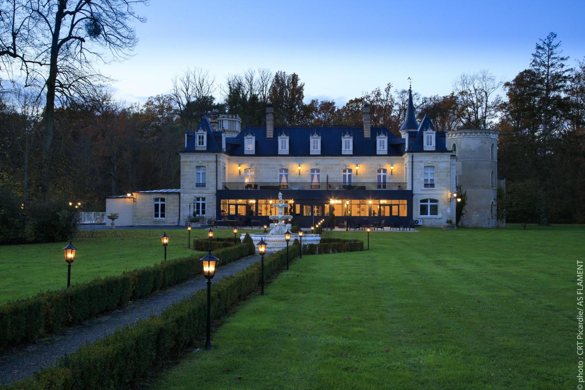 Bed and Breakfast Chateau De Breuil Bruyeres-et-Montberault Екстер'єр фото